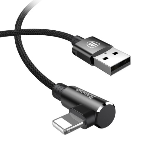 Baseus kabel MVP Elbow USB - Lightning 1,0 m 2A czarny Baseus kabel MVP Elbow USB - Lightning 1,0 m 2A czarny