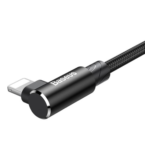 Baseus kabel MVP Elbow USB - Lightning 1,0 m 2A czarny Baseus kabel MVP Elbow USB - Lightning 1,0 m 2A czarny