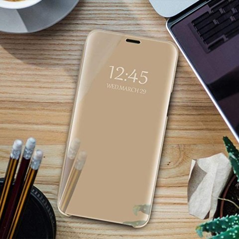 Etui Smart Clear View do Samsung Galaxy S7 Edge G935 złote Etui Smart Clear View do Samsung Galaxy S7 Edge G935 złote