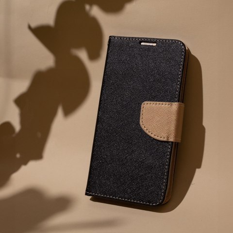 Etui Smart Fancy do Samsung Galaxy A51 czarno-złote