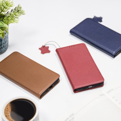 Etui skórzane Smart Pro do Samsung Galaxy A51 bordowe Etui skórzane Smart Pro do Samsung Galaxy A51 bordowe