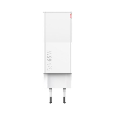 Forever Core ładowarka sieciowa PD+ QC 3.0 GaN 1x USB 1x USB-C 65W biała Forever Core ładowarka sieciowa PD+ QC 3.0 GaN 1x USB 1x USB-C 65W biała