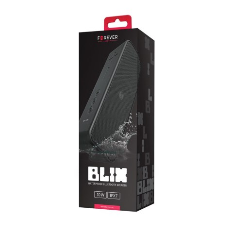 Forever głośnik Bluetooth Blix 10 czarny BS-850 Forever głośnik Bluetooth Blix 10 czarny BS-850