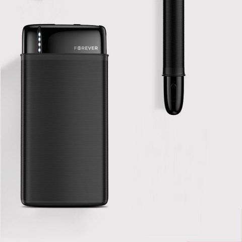 Forever power bank TB-100M 10000 mAh czarny Forever power bank TB-100M 10000 mAh czarny