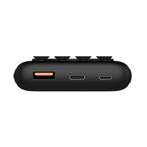 Forever power bank bezprzewodowy WTB-100 PD QC 18W 10000 mAh czarny z przyssawkami Forever power bank bezprzewodowy WTB-100 PD QC 18W 10000 mAh czarny z przyssawkami