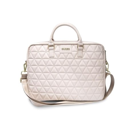 Guess torba do laptopa GUCB15QLPK 15" różowa Quilted Guess torba do laptopa GUCB15QLPK 15" różowa Quilted