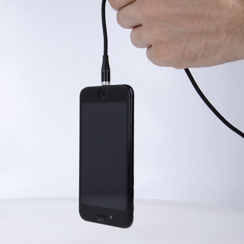 Maxlife kabel magnetyczny MXUC-03 USB - Lightning + USB-C + microUSB 1,0 m 3A czarny nylonowy Maxlife kabel magnetyczny MXUC-03 USB - Lightning + USB-C + microUSB 1,0 m 3A czarny nylonowy