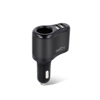 Setty rozdzielacz gniazda RGS-01 2x USB 2A