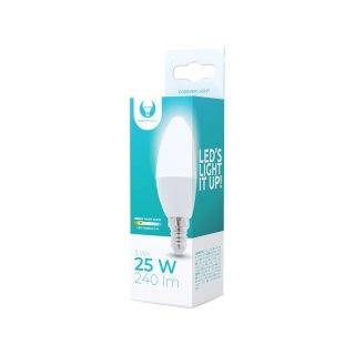 Żarówka LED E14 C37 3W 230V 3000K 240lm Forever Light