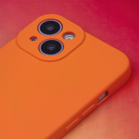 Nakładka Silicon do Motorola Moto G54 5G pomarańczowa Nakładka Silicon do Motorola Moto G54 5G pomarańczowa