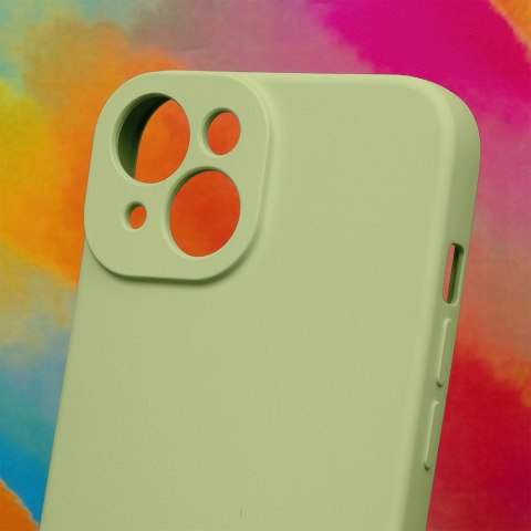 Nakładka Silicon do iPhone 13 6,1" miętowa Nakładka Silicon do iPhone 13 6,1" miętowa