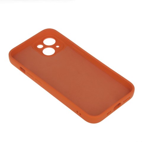 Nakładka Silicon do iPhone 15 6,1" pomarańczowa Nakładka Silicon do iPhone 15 6,1" pomarańczowa