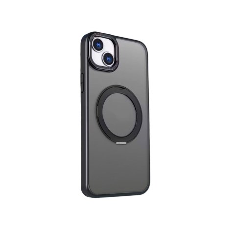 Nakładka Mag Ring Rotating do iPhone 12 / 12 Pro 6,1" czarna Nakładka Mag Ring Rotating do iPhone 12 / 12 Pro 6,1" czarna