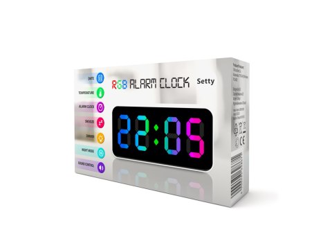 Setty Budzik RGB