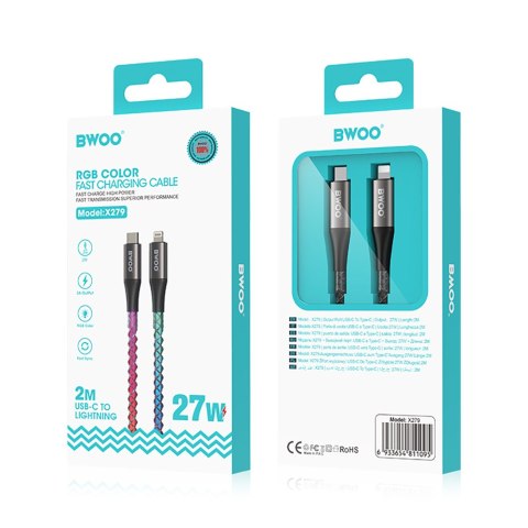 BWOO kabel USB-C - Lightning 1m 27W X279C-L