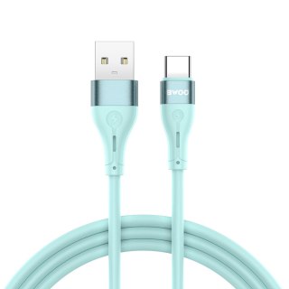 BWOO kabel USB - USB-C 1m 3A Minimalist Silicone zielony X280C