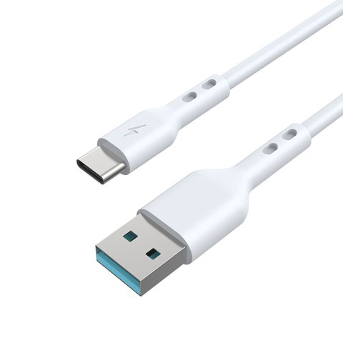 BWOO kabel USB - USB-C 1m 3A biały BO-X172C BWOO kabel USB - USB-C 1m 3A biały BO-X172C