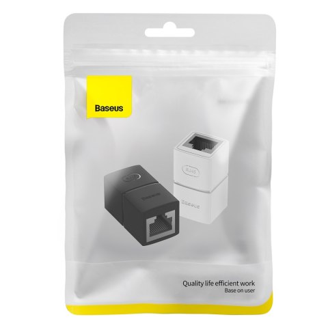 Baseus złączka sieciowa AirJoy Series Network Cable Connector Cluster czarna (1PC/Pack) Baseus złączka sieciowa AirJoy Series Network Cable Connector Cluster czarna (1PC/Pack)