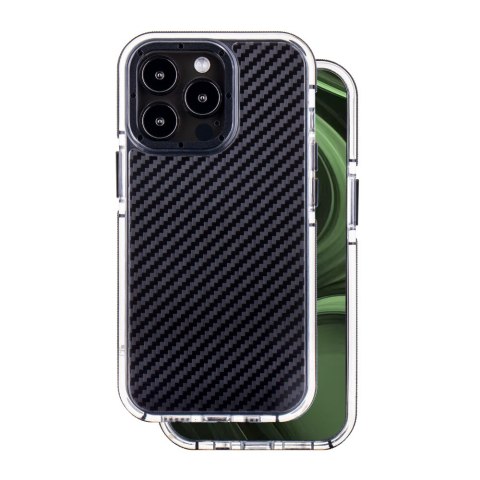 Nakładka Acrylic Carbon do iPhone 13 Pro 6,1" czarna Nakładka Acrylic Carbon do iPhone 13 Pro 6,1" czarna