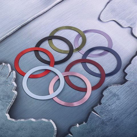 Metal Ring (2szt.) czarny