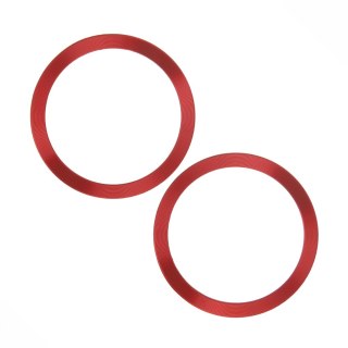 Metal Ring (2szt.) czerwony
