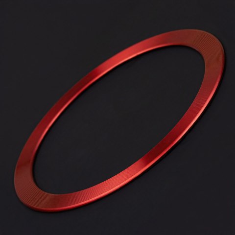 Metal Ring (2szt.) czerwony