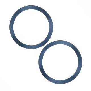 Metal Ring (2szt.) granatowy
