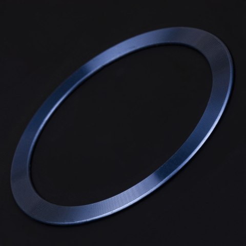 Metal Ring (2szt.) granatowy