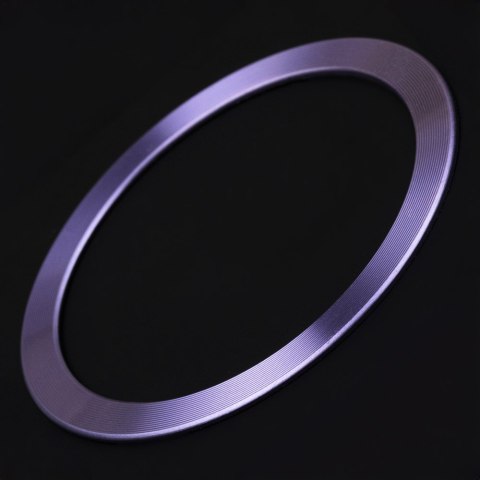 Metal Ring (2szt.) jasnofioletowy