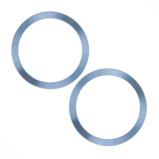 Metal Ring (2szt.) jasnoniebieski