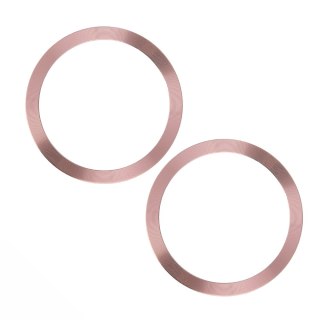 Metal Ring (2szt.) różowy