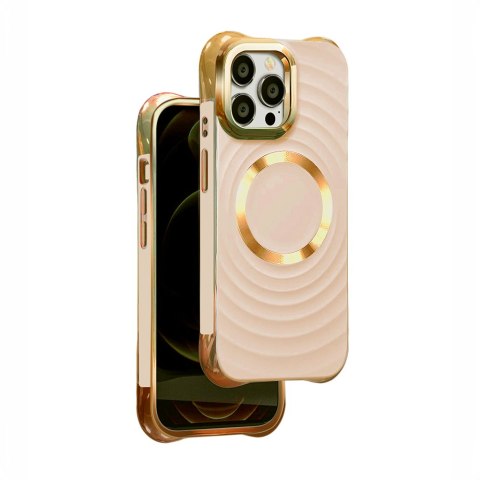 Nakładka Circle Glam Mag do iPhone 14 Pro 6,1" różowa