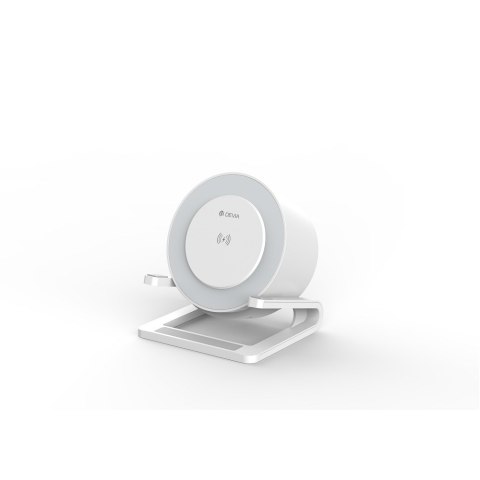 Devia głośnik Bluetooth I-M3 z wbudowaną ładowarką indukcyjną 15W i lampką Devia głośnik Bluetooth I-M3 z wbudowaną ładowarką indukcyjną 15W i lampką