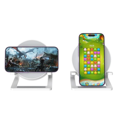 Devia głośnik Bluetooth I-M3 z wbudowaną ładowarką indukcyjną 15W i lampką Devia głośnik Bluetooth I-M3 z wbudowaną ładowarką indukcyjną 15W i lampką