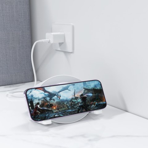Devia głośnik Bluetooth I-M3 z wbudowaną ładowarką indukcyjną 15W i lampką Devia głośnik Bluetooth I-M3 z wbudowaną ładowarką indukcyjną 15W i lampką