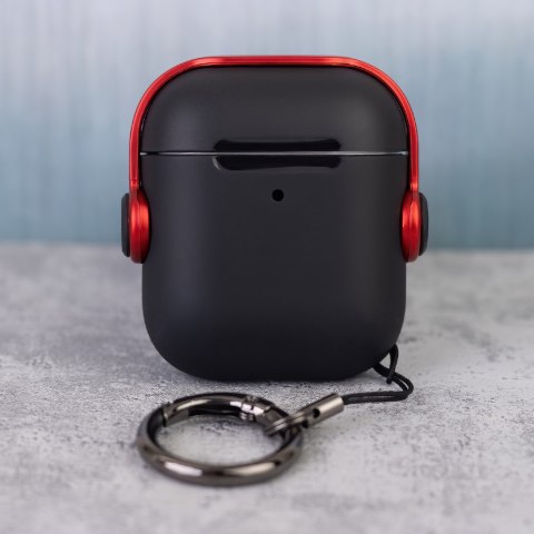Etui do Airpods / Airpods 2 Headset czerwone