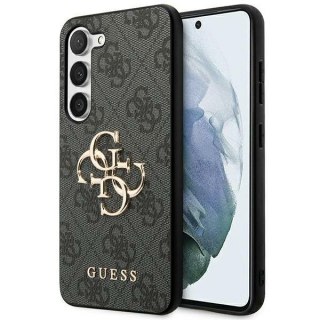 Guess nakładka do Samsung Galaxy A55 GUHCSA554GMGGR czarna HC PU big 4G metal logo