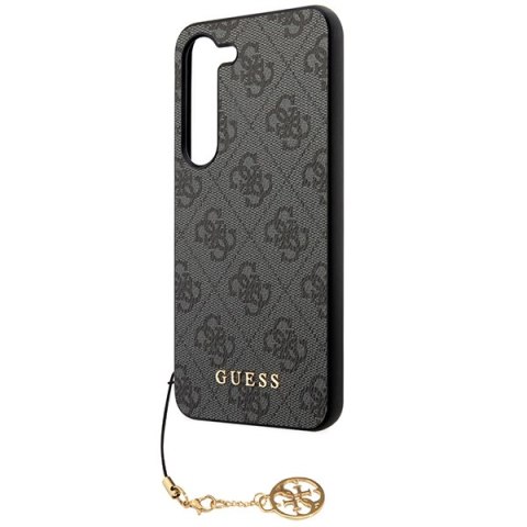 Guess nakładka do Samsung Galaxy A55 GUHCSA55GF4GGR czarna HC PU 4G with charm Guess nakładka do Samsung Galaxy A55 GUHCSA55GF4GGR czarna HC PU 4G with charm
