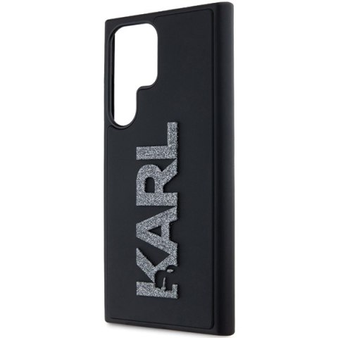 Karl Lagerfeld nakładka do Samsung Galaxy S24 Ultra KLHCS24L3DMBKCK czarna HC 3D logo glitter Karl Lagerfeld nakładka do Samsung Galaxy S24 Ultra KLHCS24L3DMBKCK czarna HC 3D logo glitter