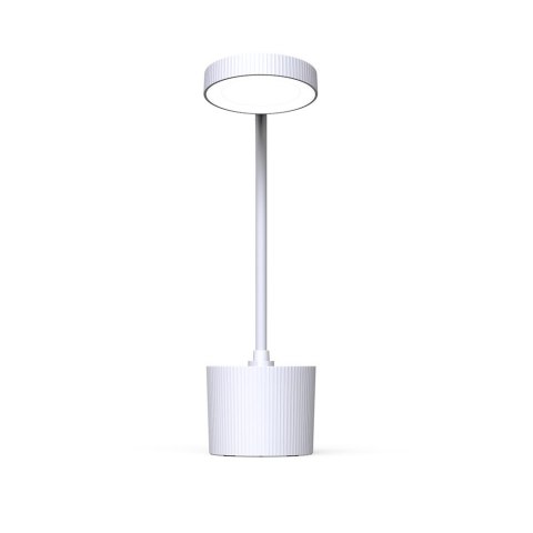 Lampa biurkowa LED 5W z przybornikiem PURE FLB-20 ANGES biała Forever Light