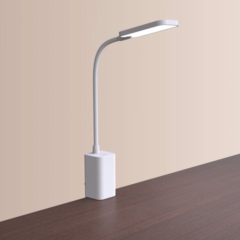 Lampa biurkowa LED 6W z klipsem PURE FLB-10 KIRSTEN biała Forever Light