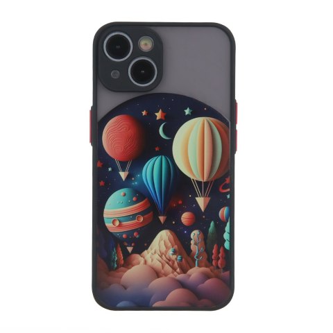 Nakładka Ultra Trendy do iPhone 14 6,1" Travel czarna