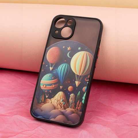 Nakładka Ultra Trendy do iPhone 14 6,1" Travel czarna