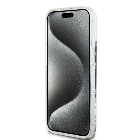 DKNY nakładka do iPhone 15 6,1" DKHCP15SLBNAEK czarna HC liquid glitters w arch logo