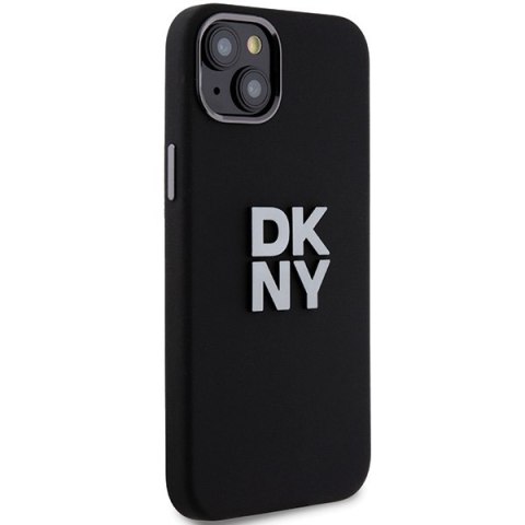 DKNY nakładka do iPhone 15 6,1" DKHCP15SSMCBSK czarna HC silicone w stack metal logo DKNY nakładka do iPhone 15 6,1" DKHCP15SSMCBSK czarna HC silicone w stack metal logo