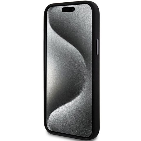 DKNY nakładka do iPhone 15 6,1" DKHCP15SSMCBSK czarna HC silicone w stack metal logo DKNY nakładka do iPhone 15 6,1" DKHCP15SSMCBSK czarna HC silicone w stack metal logo