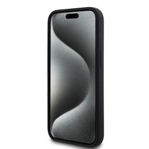 DKNY nakładka do iPhone 15 Plus 6,7" DKHMP15MSNYACH czarna HC Magsafe silicone w arch logo DKNY nakładka do iPhone 15 Plus 6,7" DKHMP15MSNYACH czarna HC Magsafe silicone w arch logo