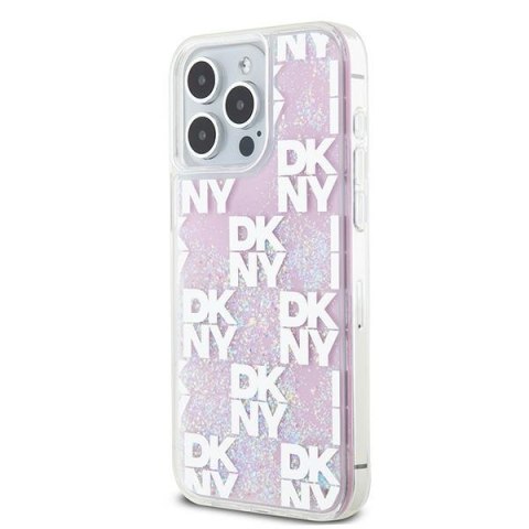 DKNY nakładka do iPhone 15 Pro Max 6,7" DKHCP15XLCPEPP biała HC liquid glitters w checkered pattern DKNY nakładka do iPhone 15 Pro Max 6,7" DKHCP15XLCPEPP biała HC liquid glitters w checkered pattern