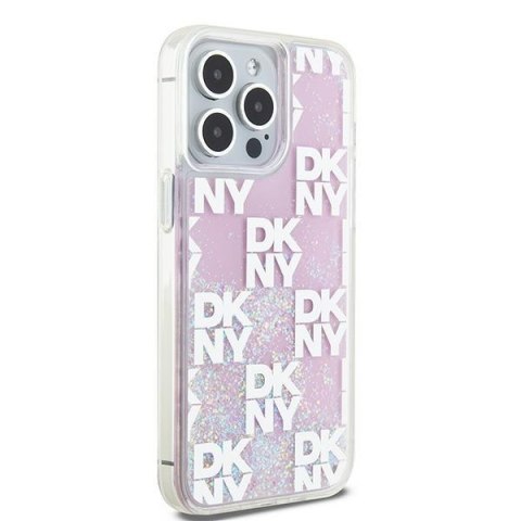 DKNY nakładka do iPhone 15 Pro Max 6,7" DKHCP15XLCPEPP biała HC liquid glitters w checkered pattern DKNY nakładka do iPhone 15 Pro Max 6,7" DKHCP15XLCPEPP biała HC liquid glitters w checkered pattern