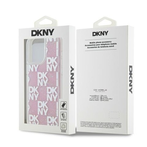 DKNY nakładka do iPhone 15 Pro Max 6,7" DKHCP15XLCPEPP biała HC liquid glitters w checkered pattern DKNY nakładka do iPhone 15 Pro Max 6,7" DKHCP15XLCPEPP biała HC liquid glitters w checkered pattern